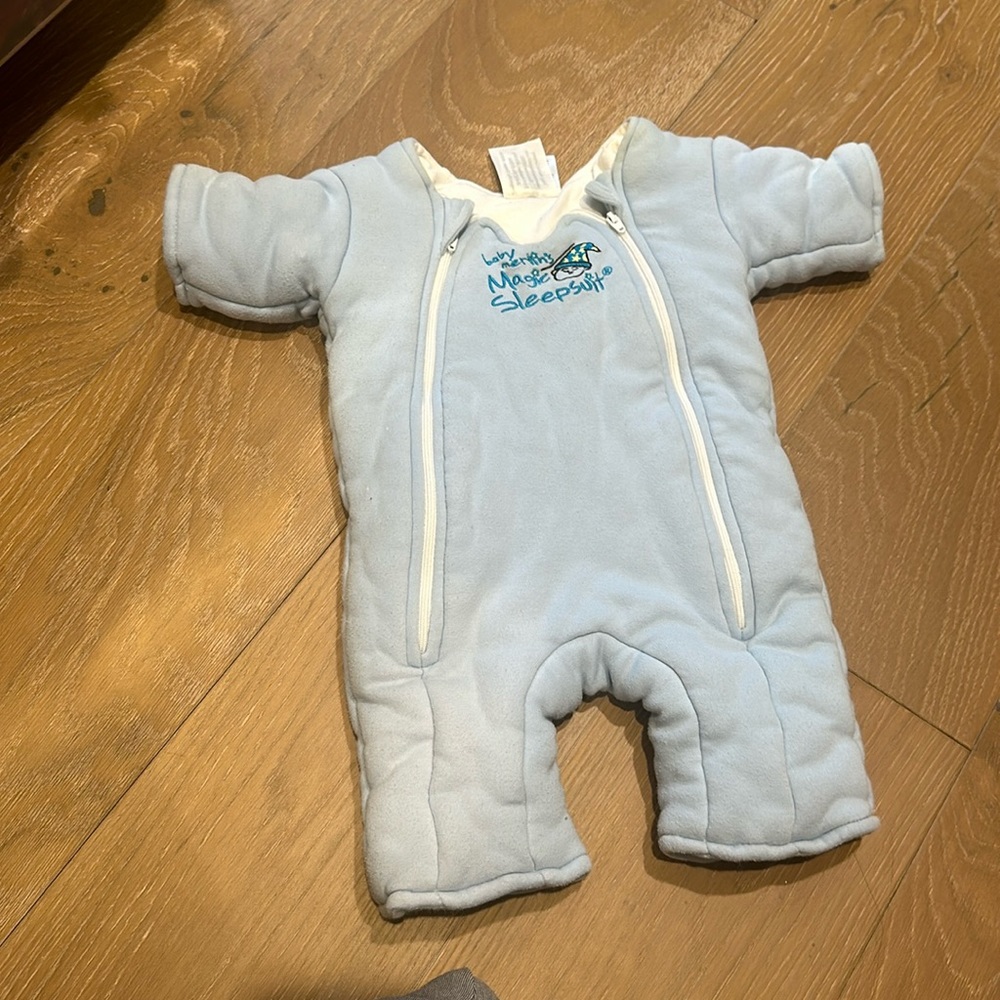 Baby Merlin’s magic sleep suit